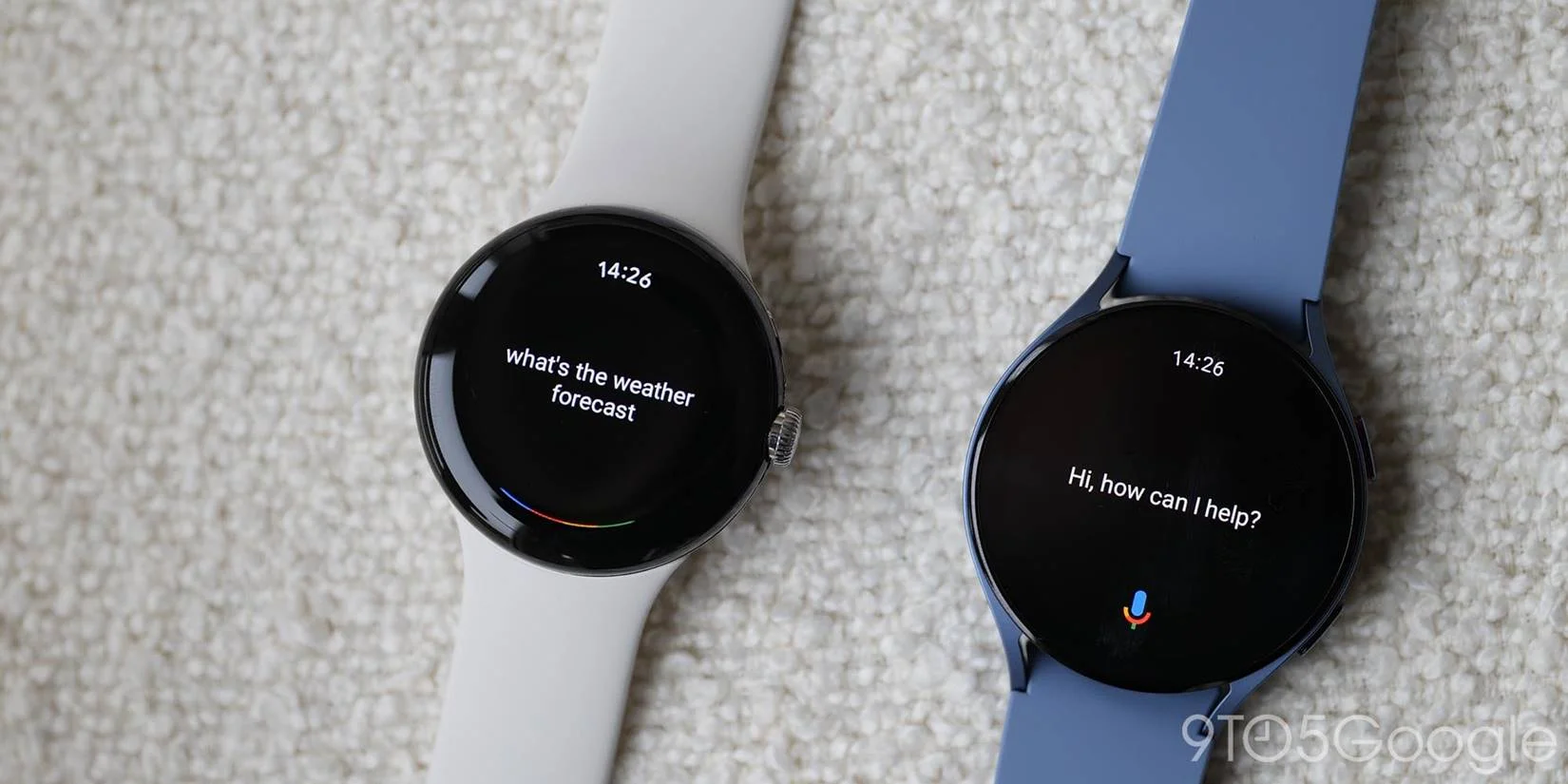 Google Assistant on Pixel Watch and Galaxy Watch 4